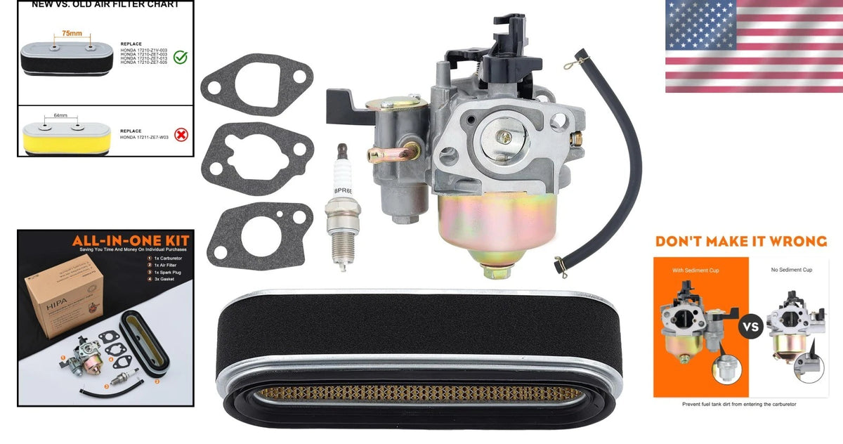 Carburetor Replacement Kit for Honda HR216