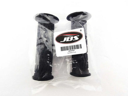 Black Motorcycle Hand Grip Set 22mm 7/8" for Kawasaki JBS
