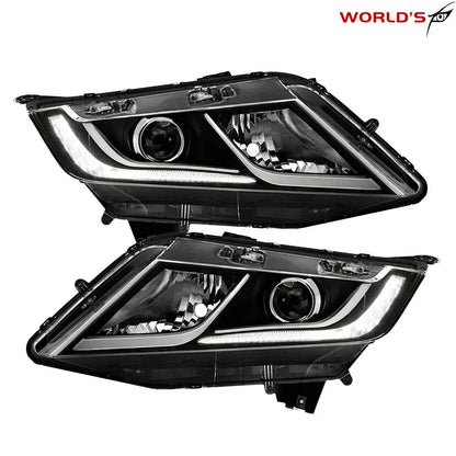 Set of 2 Halogen Headlights with LED DRL for Honda Odyssey (2018–2020)