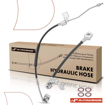 2X Rear Brake Hydraulic Hose for Ford F-450 Super Duty (1999–2003)