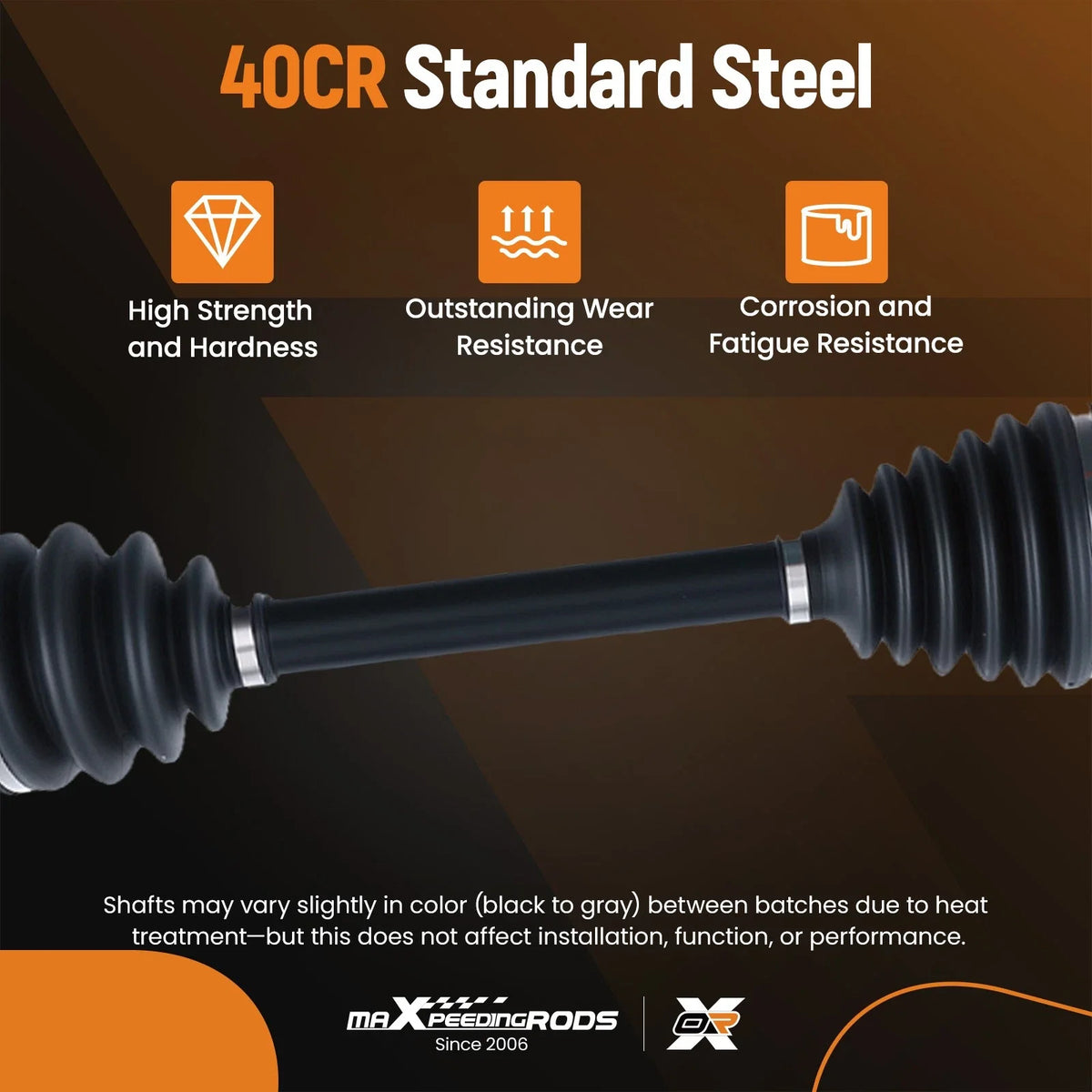 CV Axle Shaft Pair for Toyota Venza AWD (2009–2015)