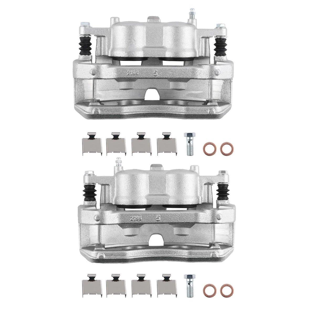 Front Rear Brake Caliper Full Set for Ford F-150 (2010–2011) 18B5236 18B5237