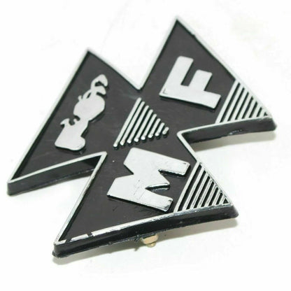 Front Motif Badge Black for Massey Ferguson 35 FE35