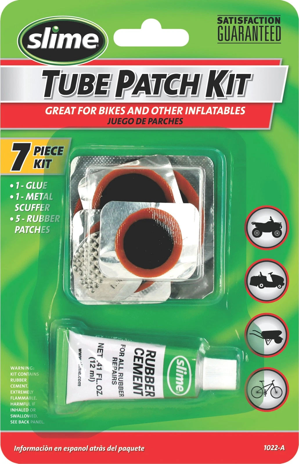 Tire Repair Patch Kit for Slime 1022-A