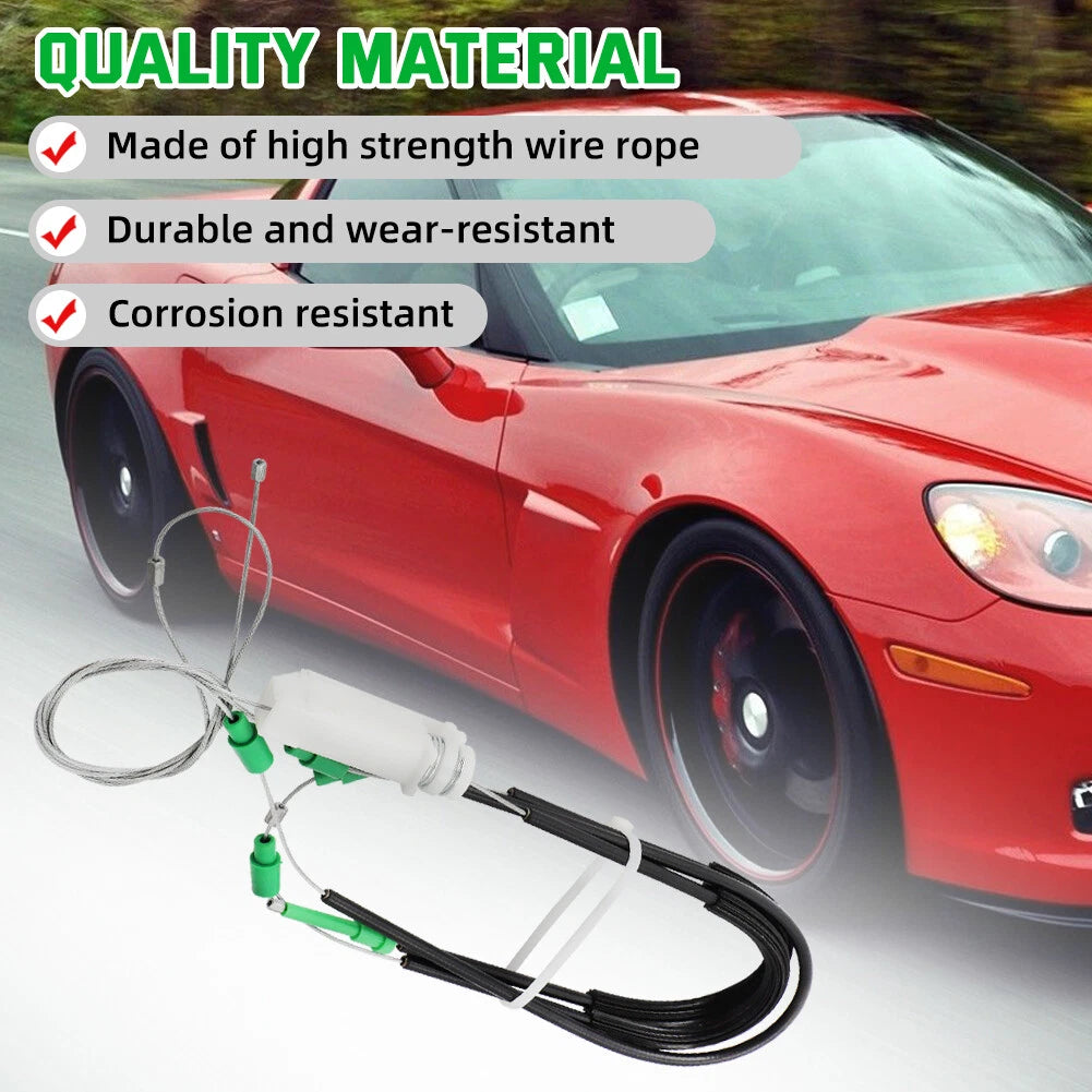 Window Regulator Repair Kit for Corvette C6 (2005–2013) Left Front Driver Side
