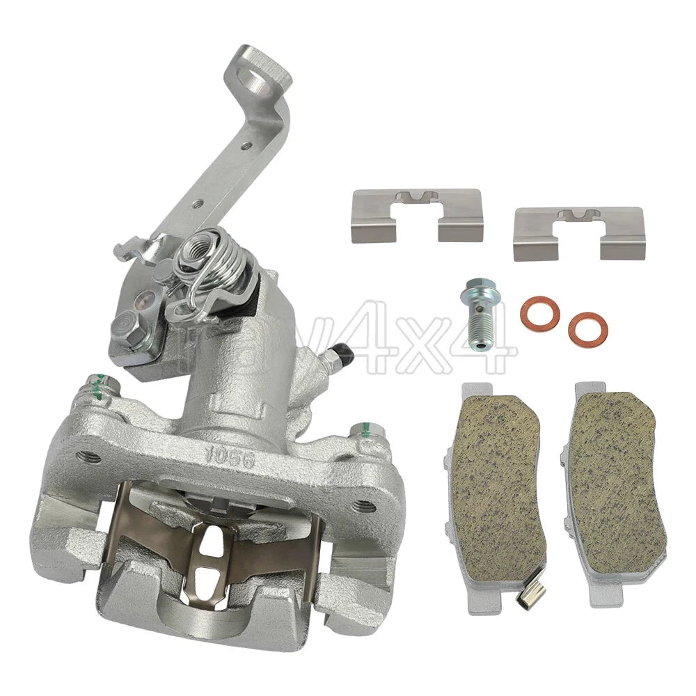 Rear Right Brake Caliper with Ceramic Brake Pads for Honda Big Red 700 (2009–2013)