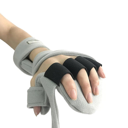 2Pc Adjustable Resting Hand Splint for Stroke Hand Sprain Finger Training