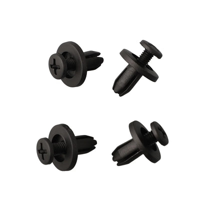 100pcs Clips Moulding Fastener Push Pin Rivet for Truck