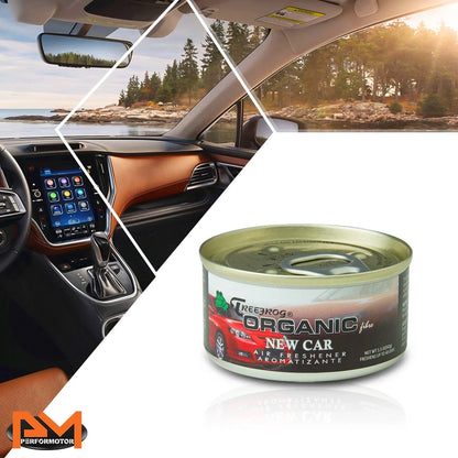 Organic Air Freshener for Car/Office - New Car Scent (1.5 oz)