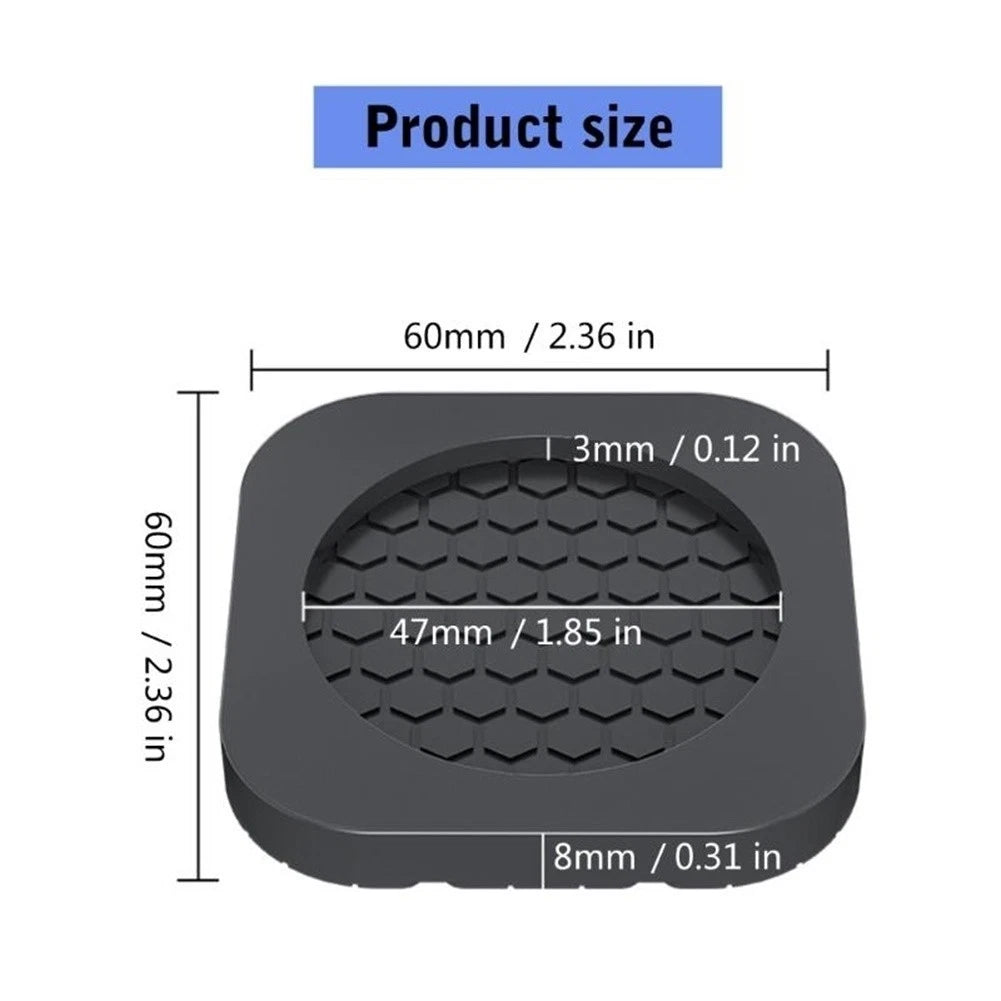 Set of 4 Thick Silicone Anti-Slip Feet Pads for Washing Machine Refrigerator