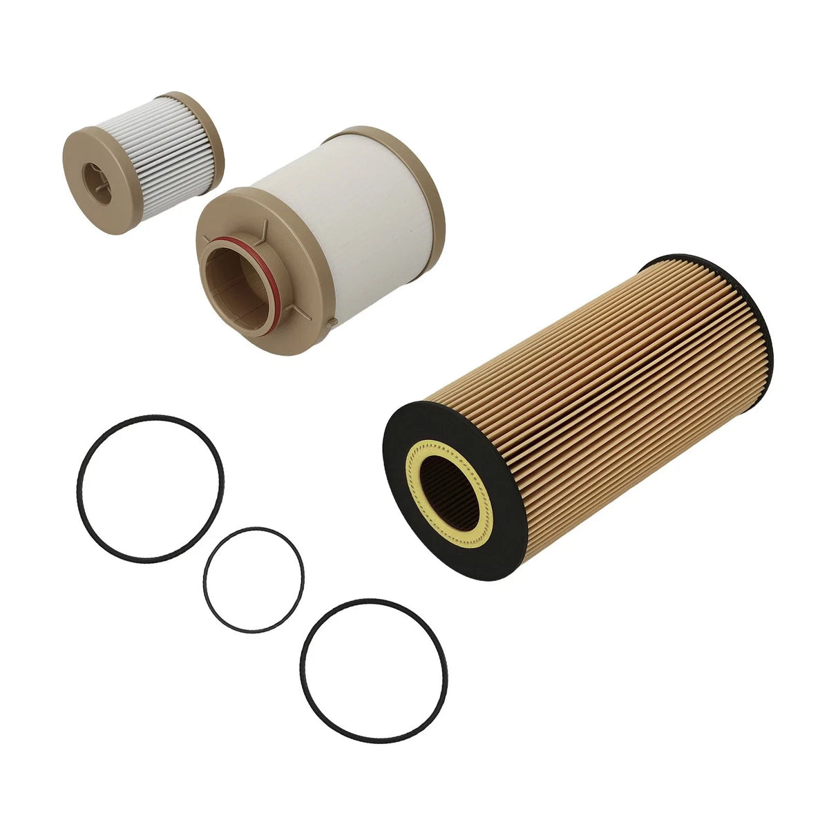 Diesel Oil & Fuel Filter Kit FD-4616 FL-2016 for Ford 6.0L Powerstroke (2003–2007)