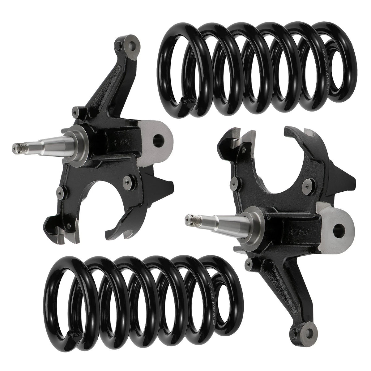 6" Front Lowering Spring Kit for Chevy Silverado C10 GMC Sierra C15 2WD (73–87) G6TXE9