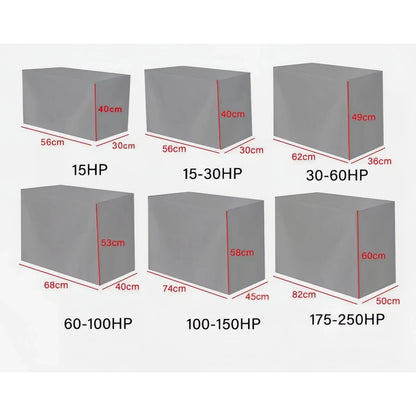 Heavy Duty Waterproof Boat Cover for Johnson 100-150 HP Outboard (N/A)