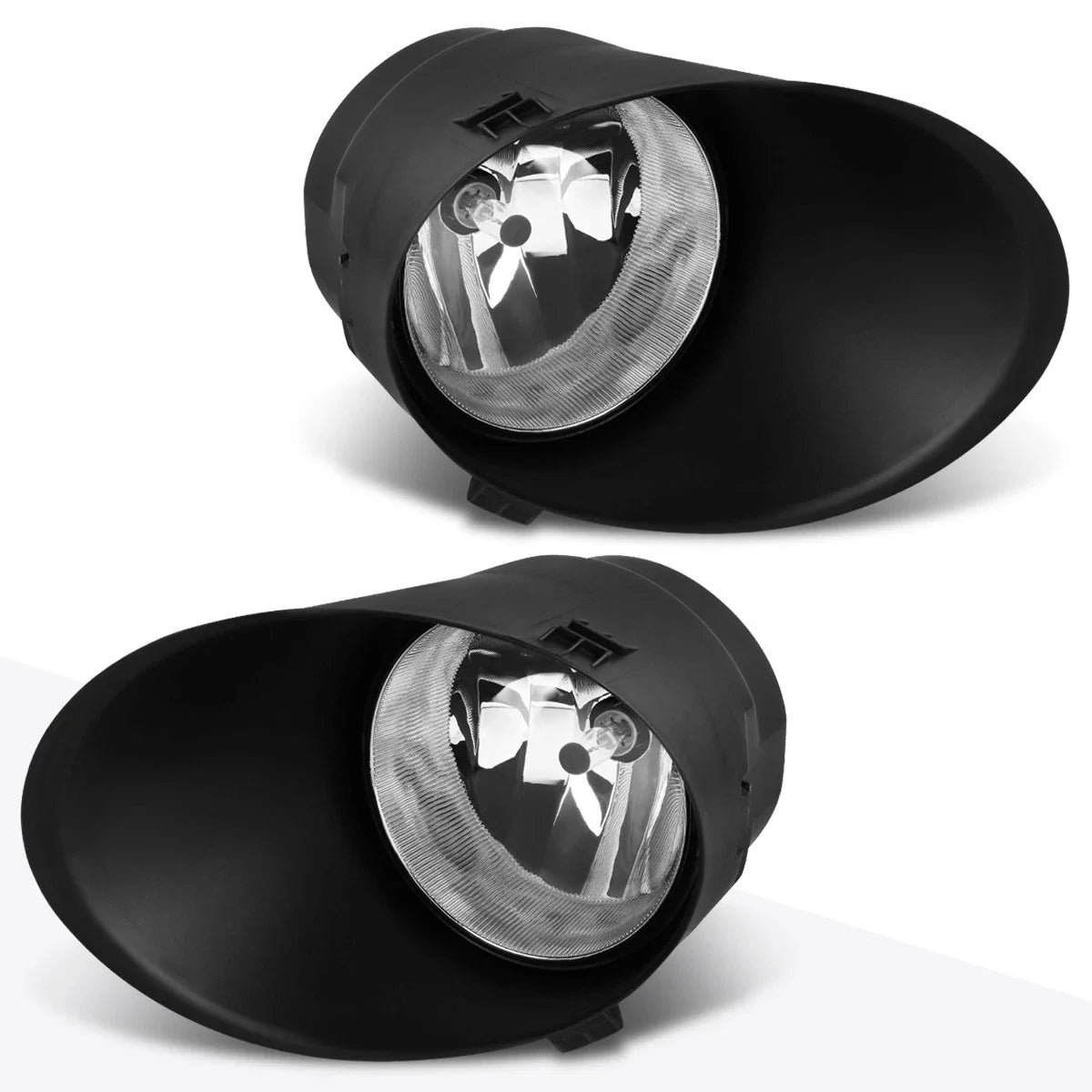 Clear Lens Front Bumper Fog Lights + Switch for Tundra/Sequoia (2007–2013)