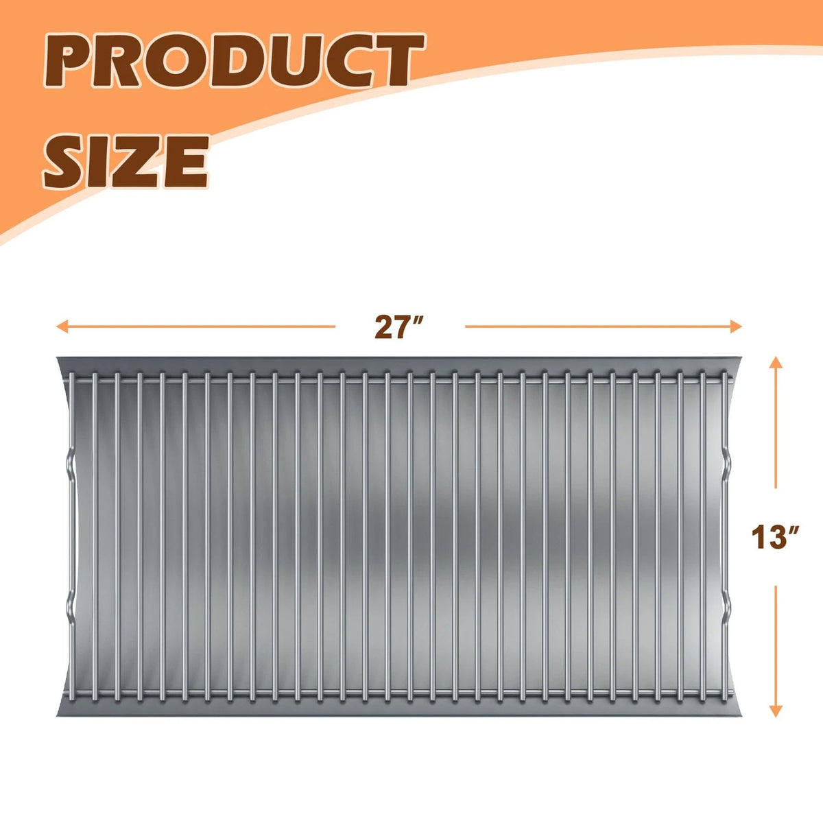 27 Inch Ash Pan Replacement for Char Griller 1224