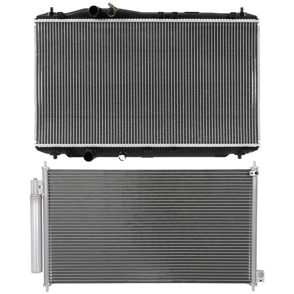 Cooling Kit: Aluminum Radiator & AC Condenser for Acura ILX (2016–2019)