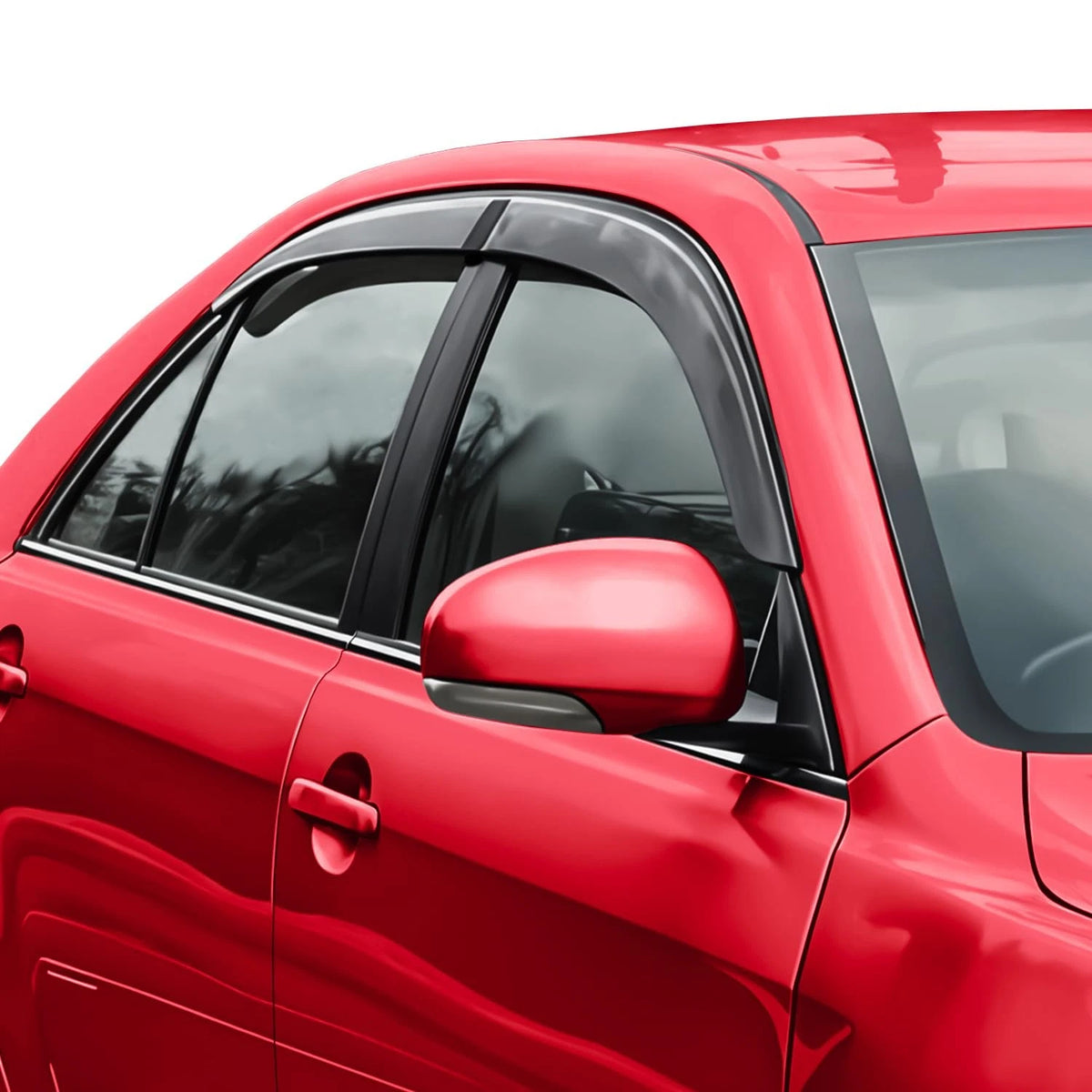 Set of 4 Rain Guards for Toyota Camry (2007–2011) Window Deflectors