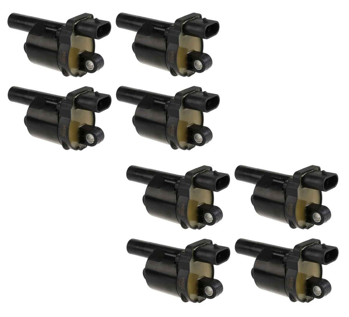 Set of 8 NGK Direct Ignition Coils for Cadillac Escalade, Chevrolet Camaro, GMC V8 (2007–2019)