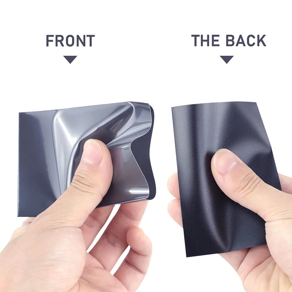 500 Pcs Black Card Sleeves Toploaders for Trading Card (No Part Numbers)