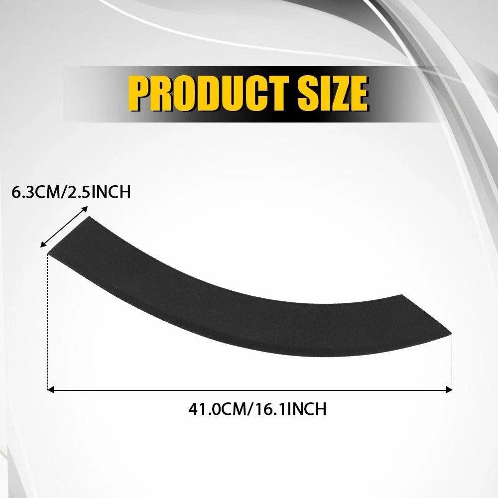 Set of 3 Black Right Rear Door Wheel Arch Moldings for Honda Pilot Passport (2016–2023)