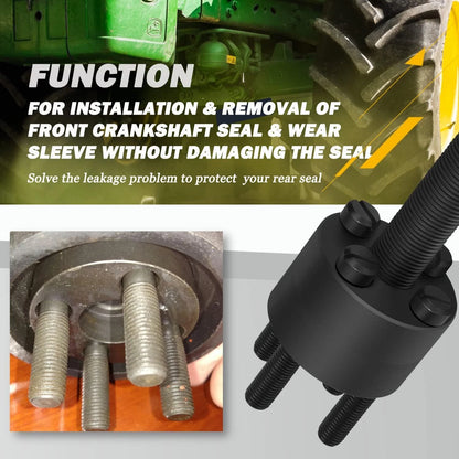 Crankshaft Gear Front Crank Seal Tool for John Deere 1039 4045 6059 (For00959)