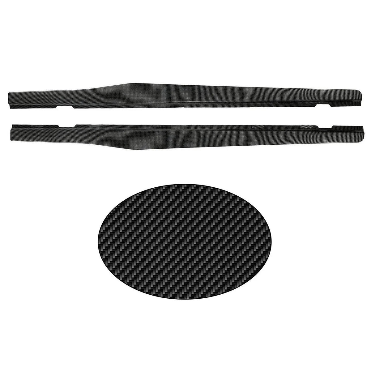 Side Skirts Extension Lip for Camaro LT LS SS (2010–2015) Carbon Fiber