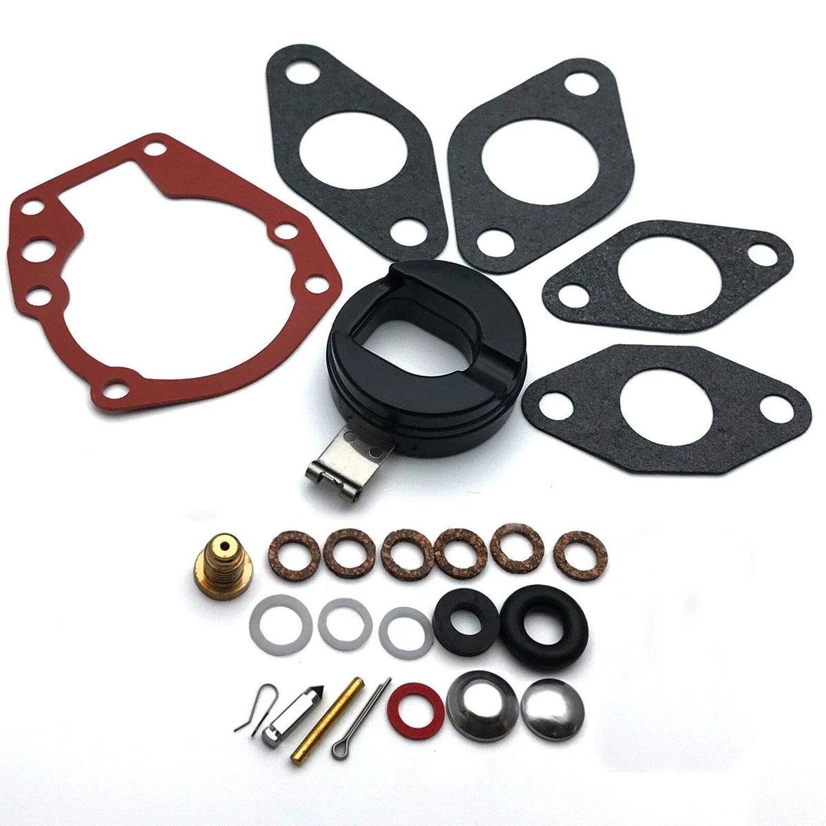 Carburetor Kit with Float for Johnson Evinrude 7.5-20 HP 439071 18-7043