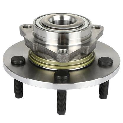 Set of 2 Front CV Axle Shaft + Wheel Hub Bearing for Dodge Ram 1500 (2006–2008)