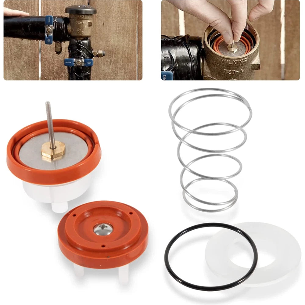 RK1-720A Pressure Vacuum Breaker Repair Kit for Wilkins 1/2”, 3/4”, 1”