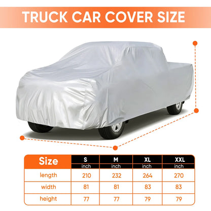 Full Pickup Truck Cover for Chevrolet Silverado (UV, RainProtect)