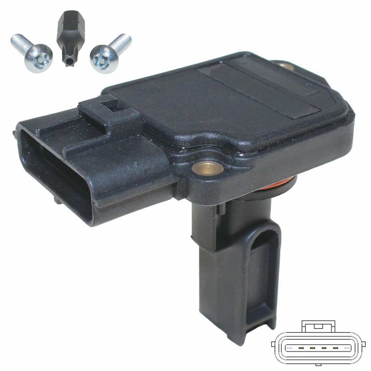 Mass Air Flow Sensor for Lincoln LS, Ford Crown Victoria (2000–2003) - 245-1151, AF10130
