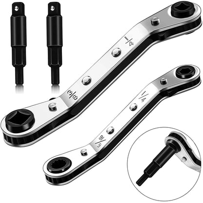 3/16” to 3/8” HVAC Service Wrench Tool for Air Conditioner