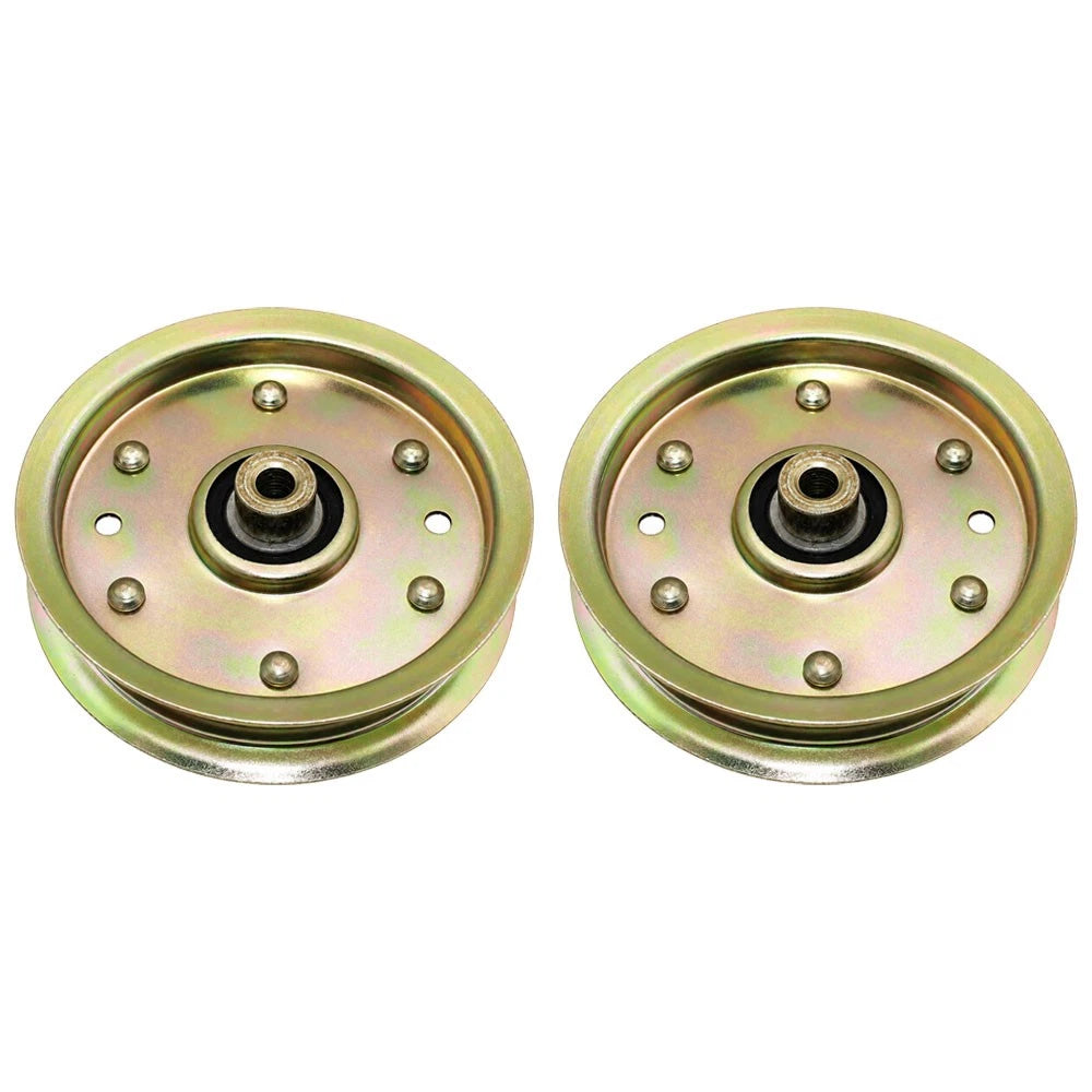 2 Idler Pulleys for Troy Bilt Pony Bronco Horse Mustang Colt XP (38"-54")