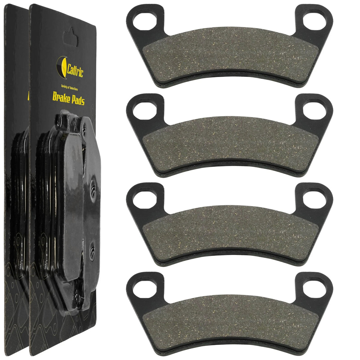 Set of 2 Semi-Metallic Brake Pads for John Deere (AM148144, AM148755)