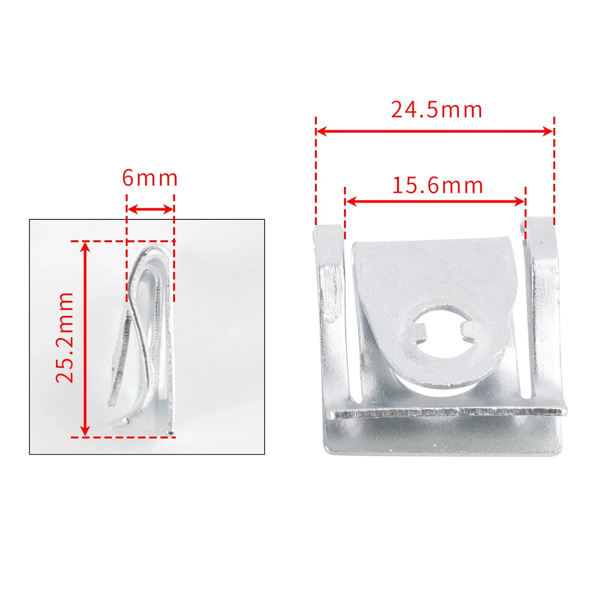 Set of 10 Quick Release Fasteners for Fairing Bolts T9