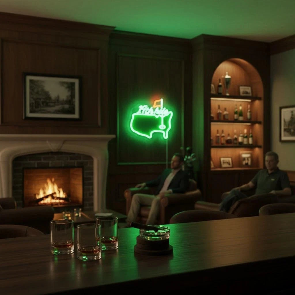 Golf LED Neon Sign (12.6" x 16.5") Green