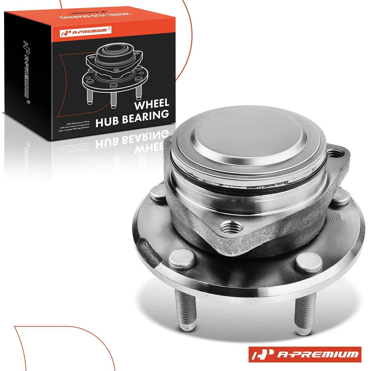 Front Wheel Hub & Bearing Assembly for Chevrolet Corvette (2014–2019) 513378, HA590568