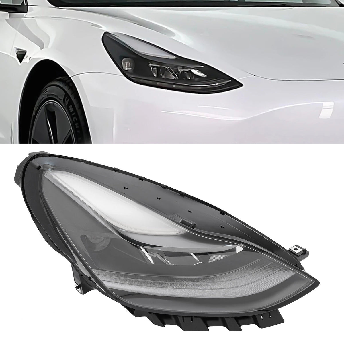 Matrix LED Headlight Right Side for Tesla Model 3 Model Y (2021–2023) 1514953-00-C, 151495300C, 1514953 00 C
