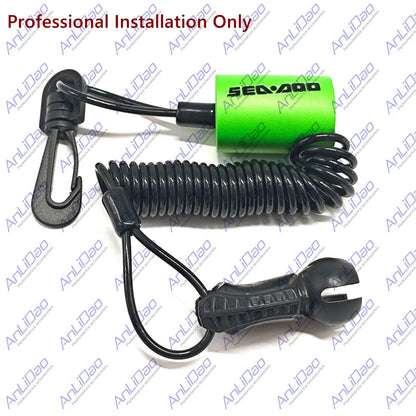 Key Lanyard Safety for Sea-Doo (2015–Present) 295100712 278003092 278003400