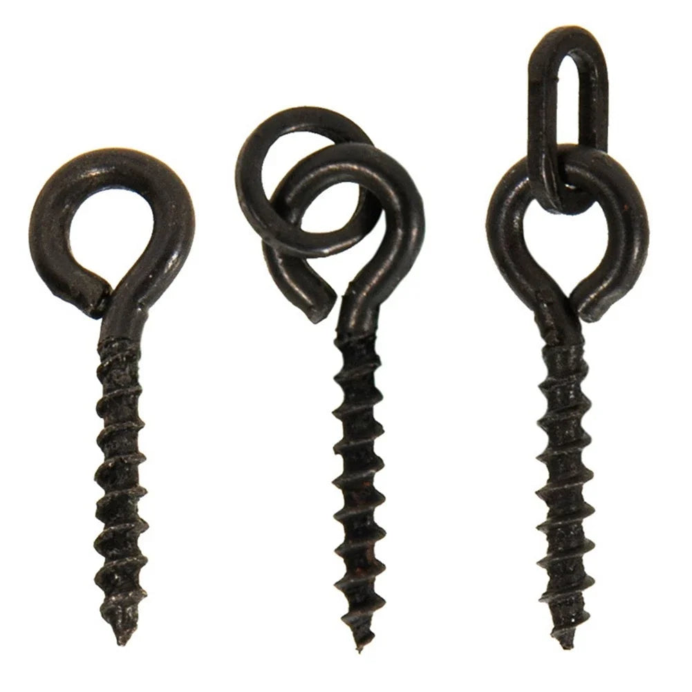 Fishing Bait Screws 15mm Black for Universal Use (No Specific Year)