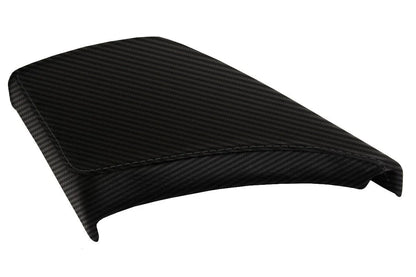 Console Lid Armrest Cover for Cadillac CTS (2015–2019) Carbon Fiber Black