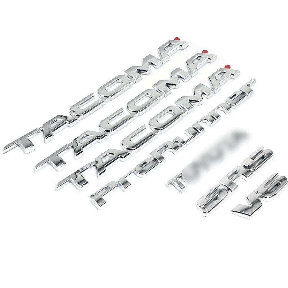 7Pcs Emblems for Tacoma (2005–2015) Side Door & Tailgate Letters