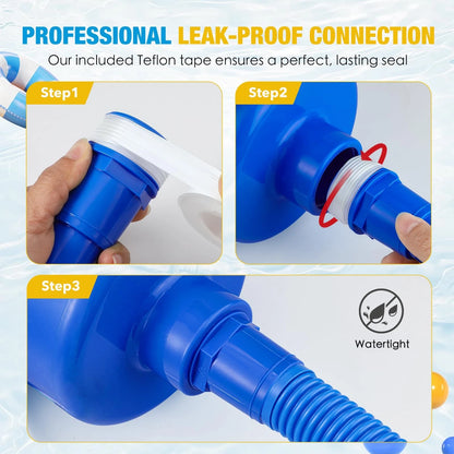Heavy Duty Through-Wall Mount Skimmer for Above Ground Pool