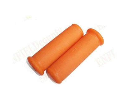 Set of 2 Rubber Grips for Vespa Twist Handle 7/8" VBA VBB PX LML GS