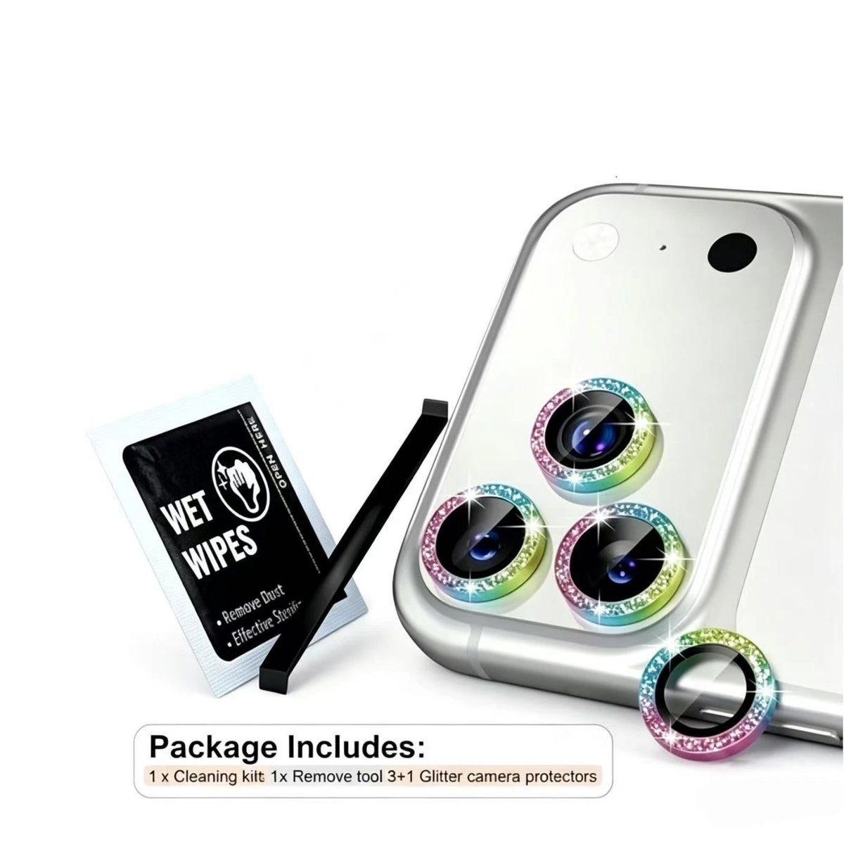 Camera Lens Protector for iPhone 17 Air/Pro 17 Pro Max (2023) 9H Tempered Glass
