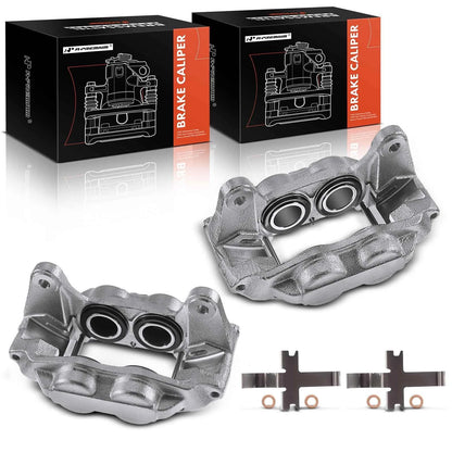 Pair Front Brake Calipers for Subaru Impreza WRX (2006–2007) 26292FE050, 26292FE051