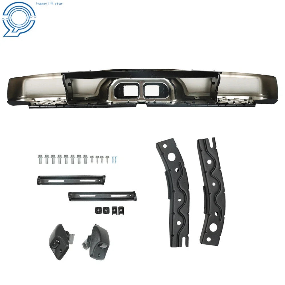 Chrome Rear Step Bumper for Toyota Tundra (2000–2006)