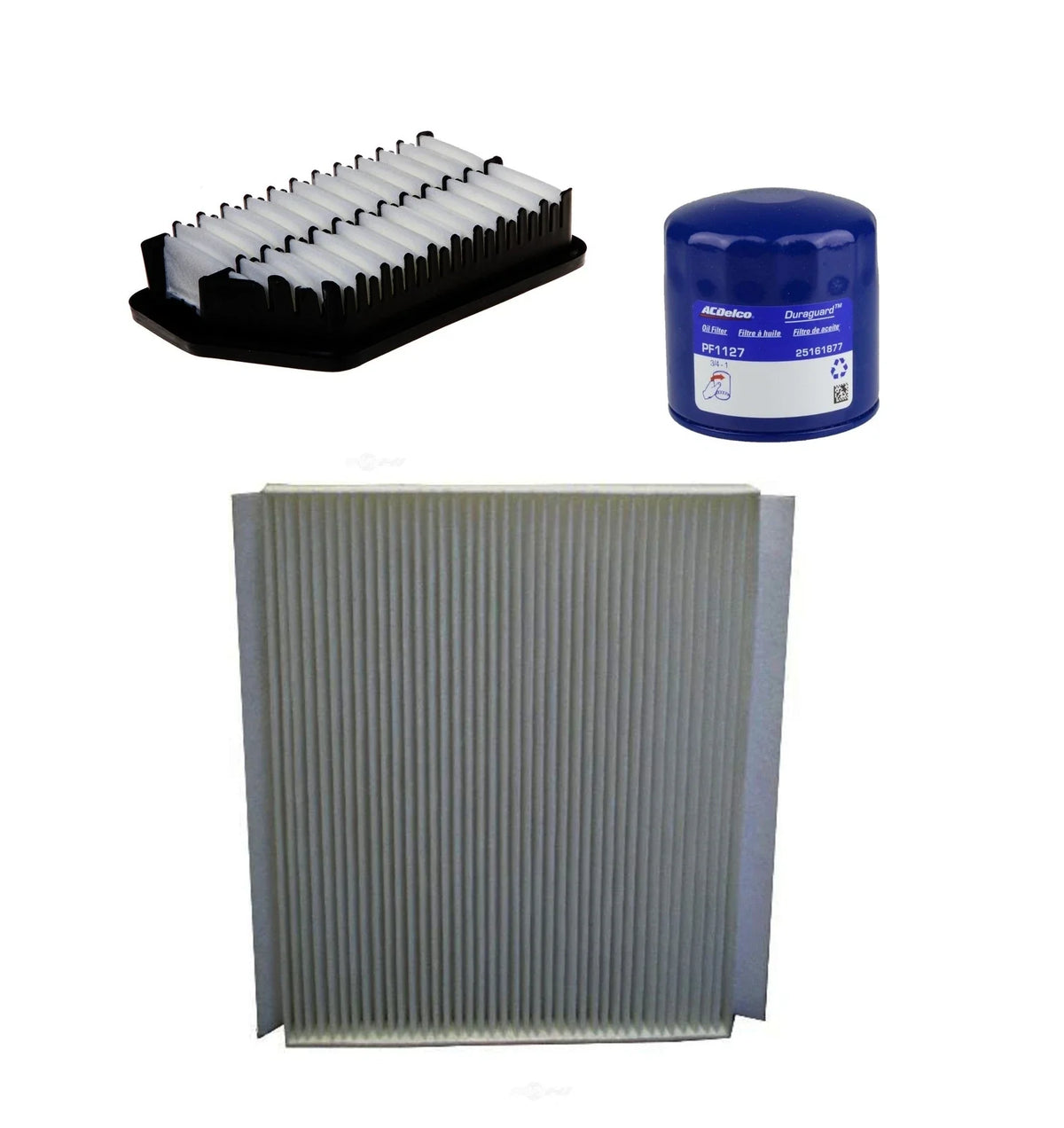 Engine Oil Air Cabin Filter Kit ACDelco Pro for Elantra Forte (2011–2018)