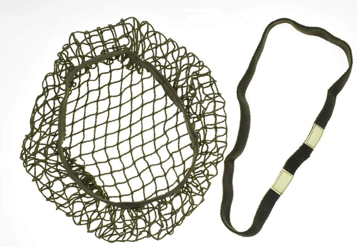 M1 Helmet Cover Net and Eye Belt for M1 M35 M88 Helmet (WWII)