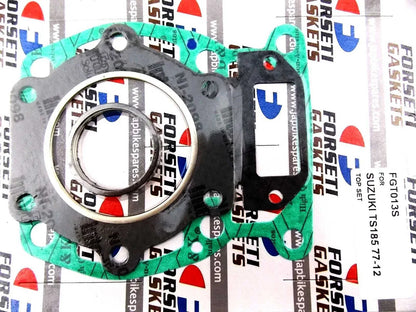 0.5mm O/S Top End Kit with 64.50mm Piston Rings & Gasket for Suzuki TF185 (78-93)